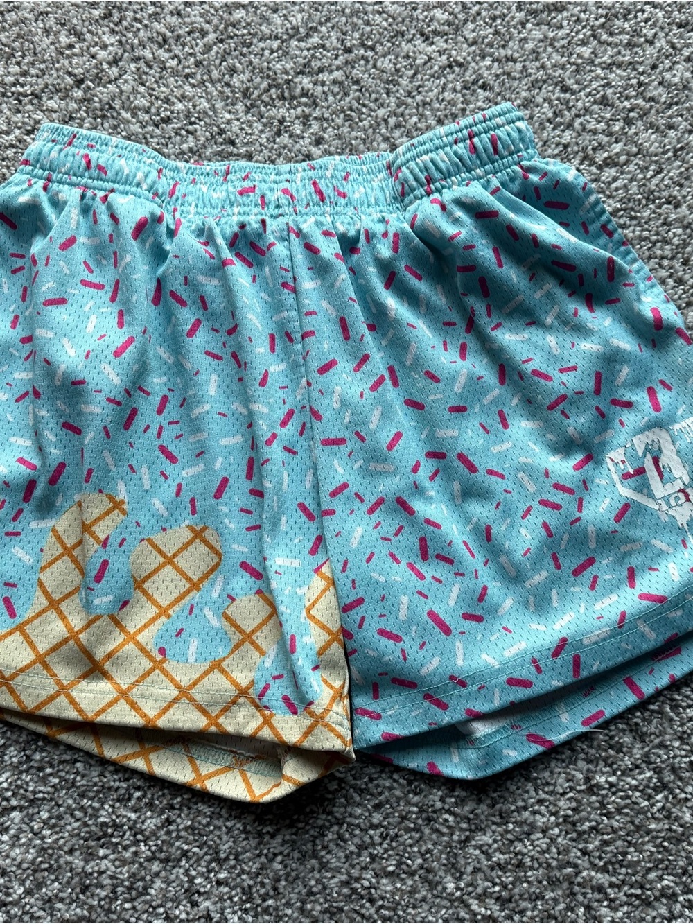 Baseball Lifestyle 101 ice cream shorts Small